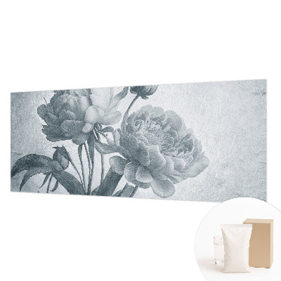 Bedruckte Vlies-Fototapete mit floralem Chic