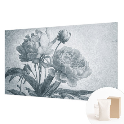 Bedruckte Vlies-Fototapete mit floralem Chic