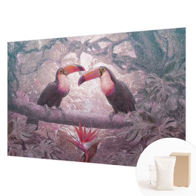 Moderne Vlies-Fototapete Exotisches Paar