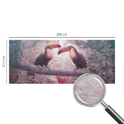 Moderne Vlies-Fototapete Exotisches Paar