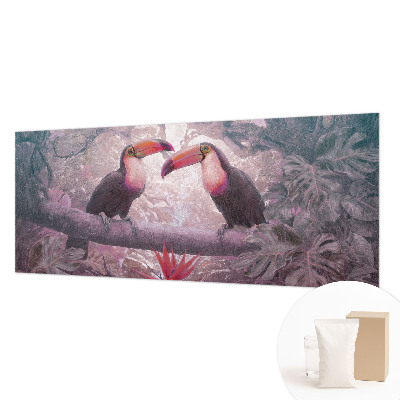 Moderne Vlies-Fototapete Exotisches Paar