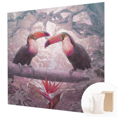 Moderne Vlies-Fototapete Exotisches Paar