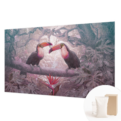 Moderne Vlies-Fototapete Exotisches Paar