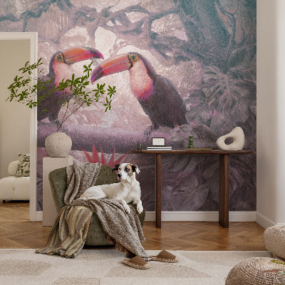 Moderne Vlies-Fototapete Exotisches Paar