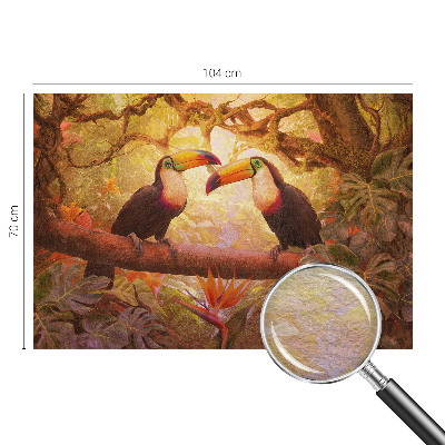 Motivtapete Bunte Tukane