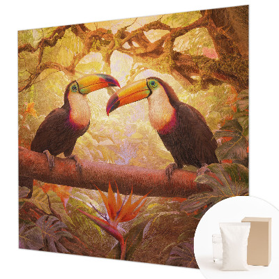 Motivtapete Bunte Tukane