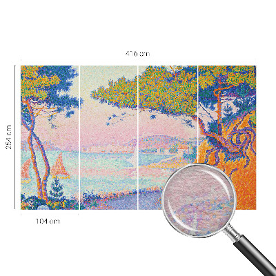 Fototapete nach Maß Farbenfrohe Landschaft