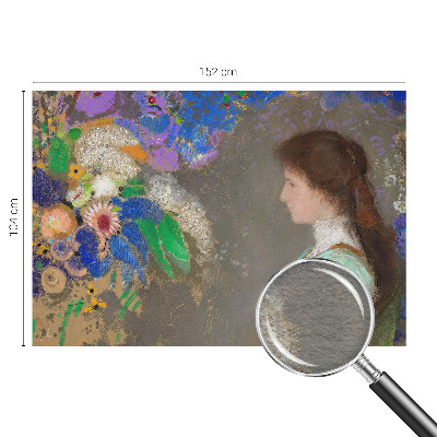 Dekorative Wand-Fototapete mit romantischer Motivszene