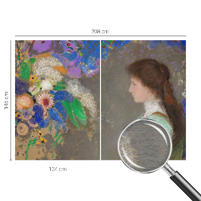 Dekorative Wand-Fototapete Romantische Szene