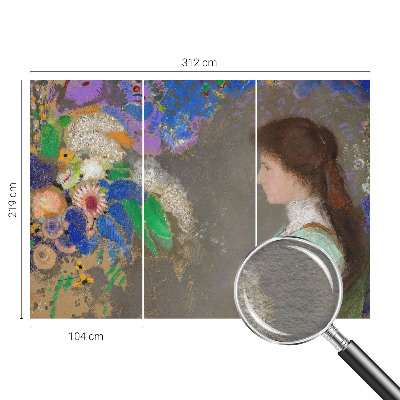 Dekorative Wand-Fototapete Romantische Szene