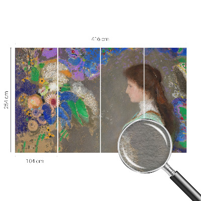 Dekorative Wand-Fototapete Romantische Szene