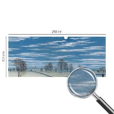 Fototapete mit Winterlandschaft
