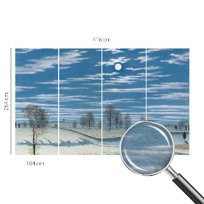 Fototapete Winterlandschaft