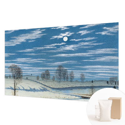 Fototapete mit Winterlandschaft