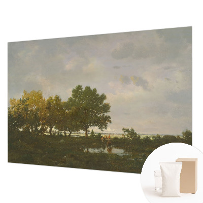 Fototapete fürs Wohnzimmer Waldlandschaft