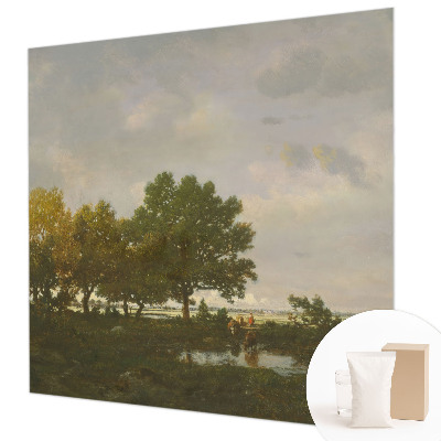 Fototapete fürs Wohnzimmer Waldlandschaft