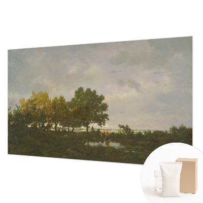 Fototapete fürs Wohnzimmer Waldlandschaft