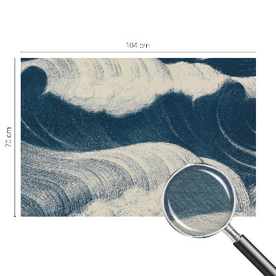 Vlies-Fototapete mit Motiv Meereswellen