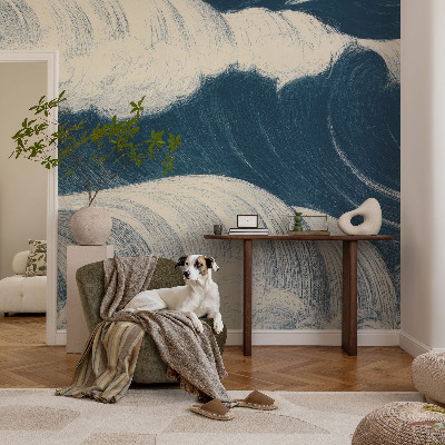 Vlies-Fototapete mit Motiv Meereswellen