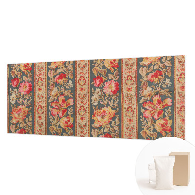 Motivtapete aus Vlies mit bunten Blumen