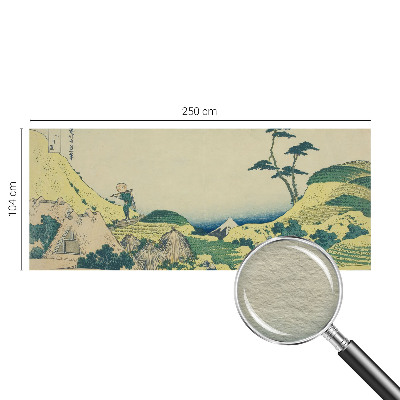 Vlies-Fototapete fürs Wohnzimmer mit Motiv einer ländlichen Landschaft