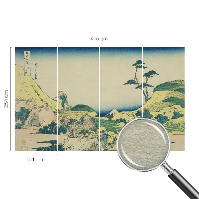 Vlies-Fototapete fürs Wohnzimmer mit Motiv einer ländlichen Landschaft