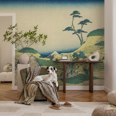 Vlies-Fototapete fürs Wohnzimmer Ländliche Landschaft