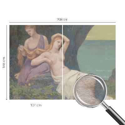 Vlies-Fototapete fürs Schlafzimmer Küstenszene