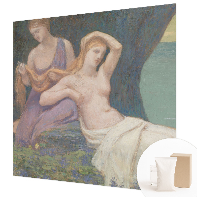 Vlies-Fototapete fürs Schlafzimmer mit einer Küstenszene
