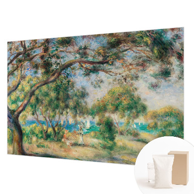 Vliestapete fürs Schlafzimmer mit einer Küstenlandschaft als Motiv