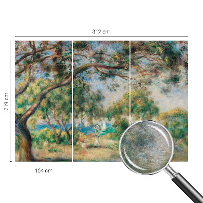 Vliestapete fürs Schlafzimmer Küstenlandschaft