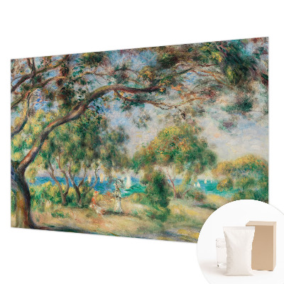 Vliestapete fürs Schlafzimmer mit einer Küstenlandschaft als Motiv