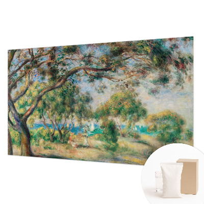 Vliestapete fürs Schlafzimmer mit einer Küstenlandschaft als Motiv