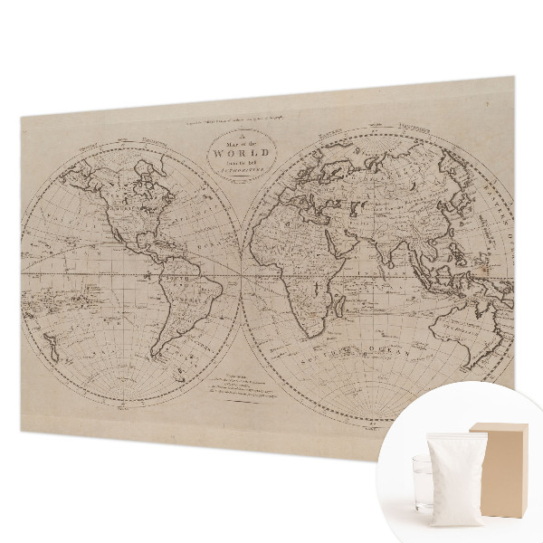 Bildtapete Alte Karte