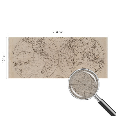 Bildtapete Alte Karte