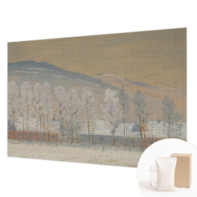 Fototapete mit Motiv einer Winterlandschaft
