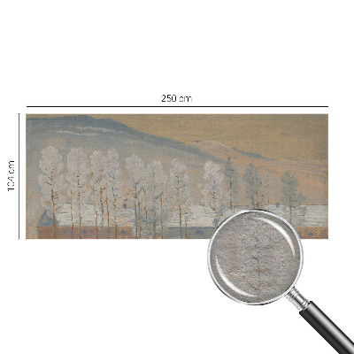 Fototapete mit Motiv einer Winterlandschaft