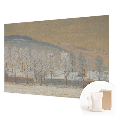 Fototapete mit Motiv einer Winterlandschaft