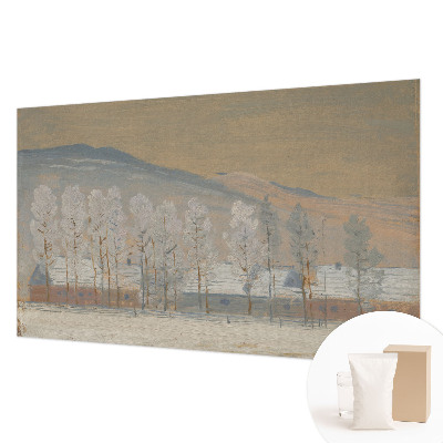 Fototapete mit Motiv einer Winterlandschaft