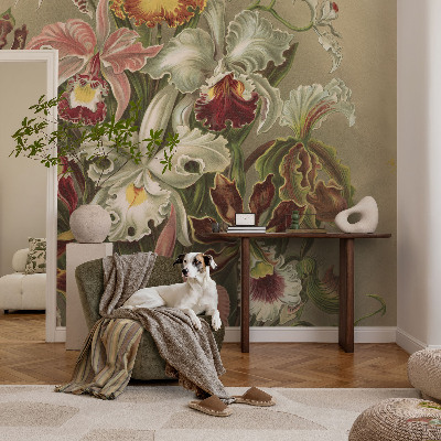 Vlies-Fototapete mit floralem Motiv in eleganter Optik