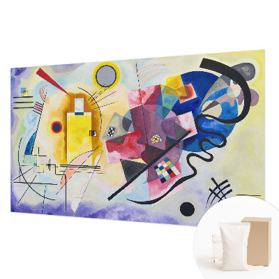 Vliestapete fürs Schlafzimmer Farbenfrohe Abstraktion