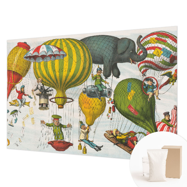 Bedruckte Vlies-Fototapete Ballonfahrt