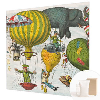 Bedruckte Vlies-Fototapete Ballonfahrt