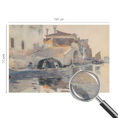Vlies-Fototapete fürs Wohnzimmer mit venezianischer Harmonie als Motiv