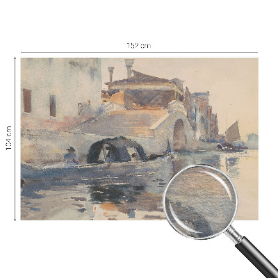 Vlies-Fototapete fürs Wohnzimmer mit venezianischer Harmonie als Motiv