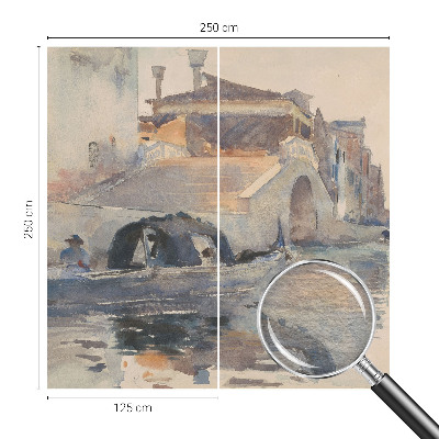 Vlies-Fototapete fürs Wohnzimmer mit venezianischer Harmonie als Motiv