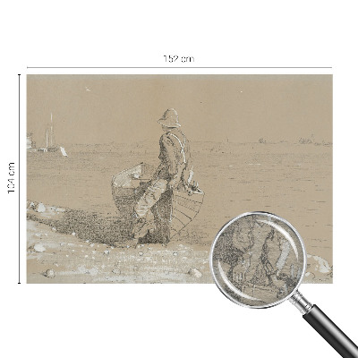 Motivtapete Nostalgische Szene