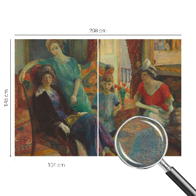 Wand-Fototapete mit klassischer Eleganz