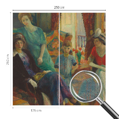 Wand-Fototapete mit klassischer Eleganz