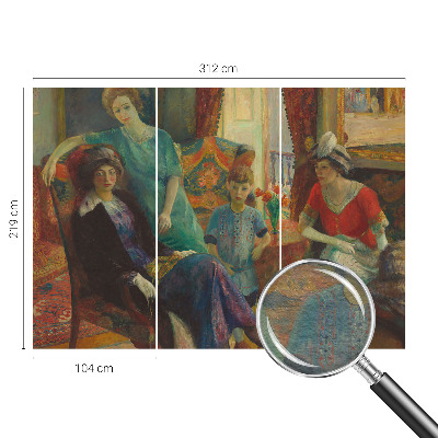 Wand-Fototapete mit klassischer Eleganz
